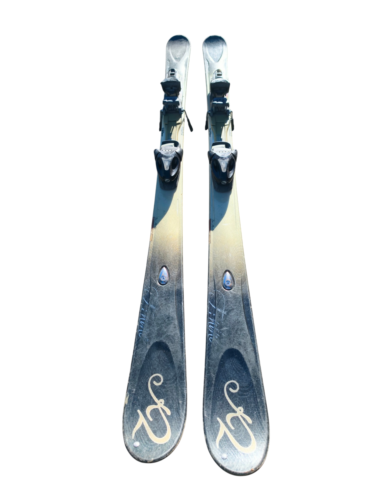 153cm Carving Skis with Salomon SP100 Bindings