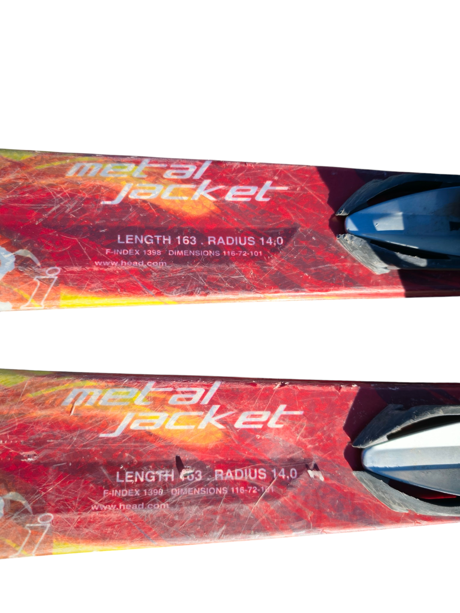 HEAD Monster i.M72 Metal Jacket 163cm Carving Skis + Tyrolia HD14 Bindings
