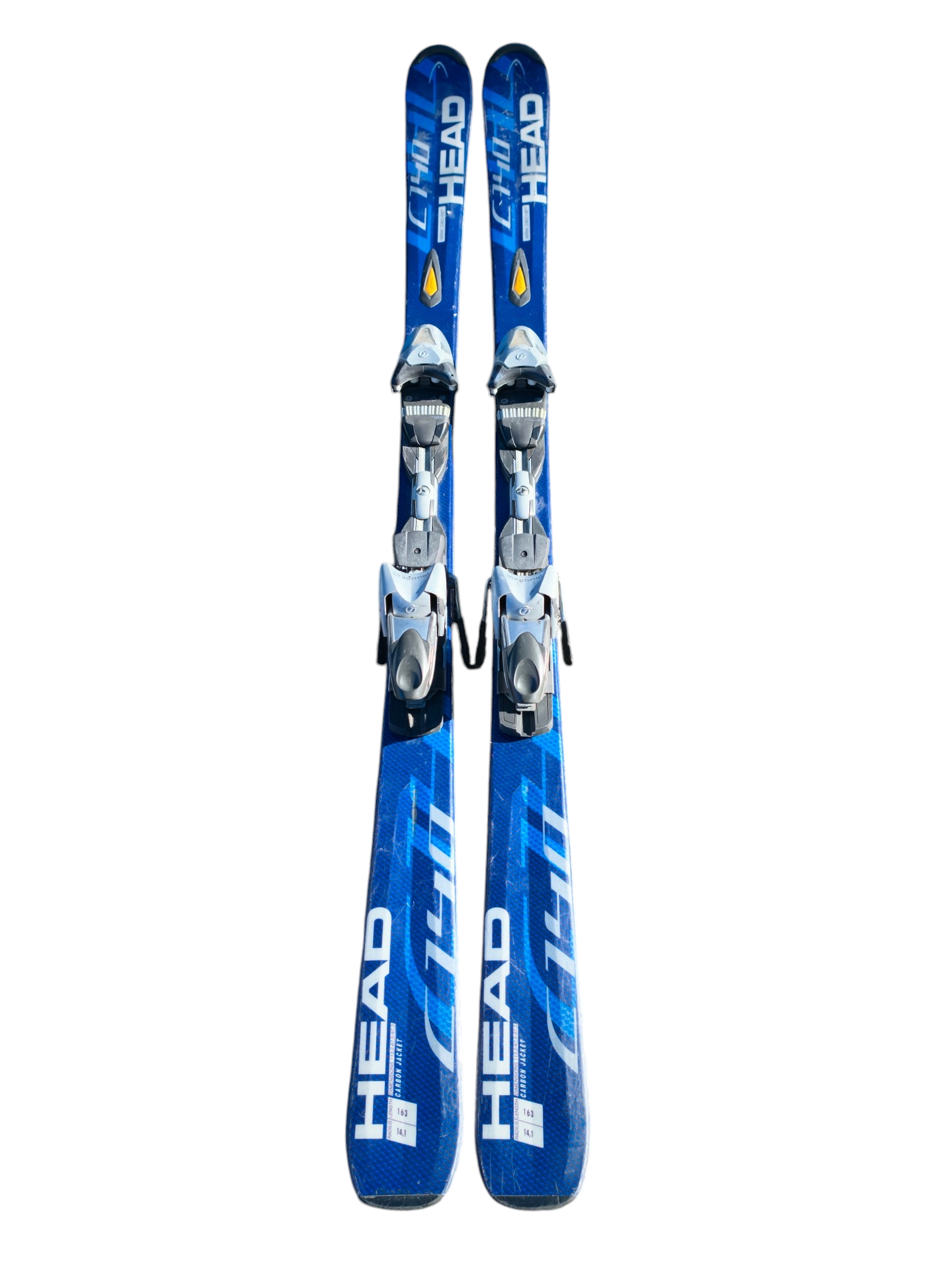 HEAD C110 Carbon Jacket 163cm Carving Skis + Tyrolia Bindings