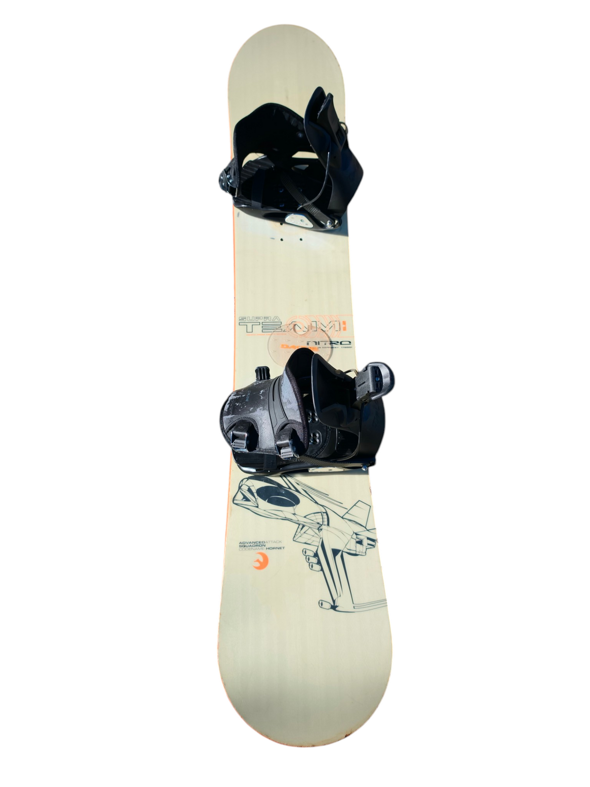 Nitro Team 150cm Snowboard with Flow Bindings