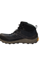 Topo Athletic Trailventure 2 WP men's hiking boot in Charcoal/Orange – side profile