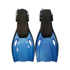 Land & Sea Sports Dolphin Snorkelling Fins - S/M - Blue - actual item photo 3