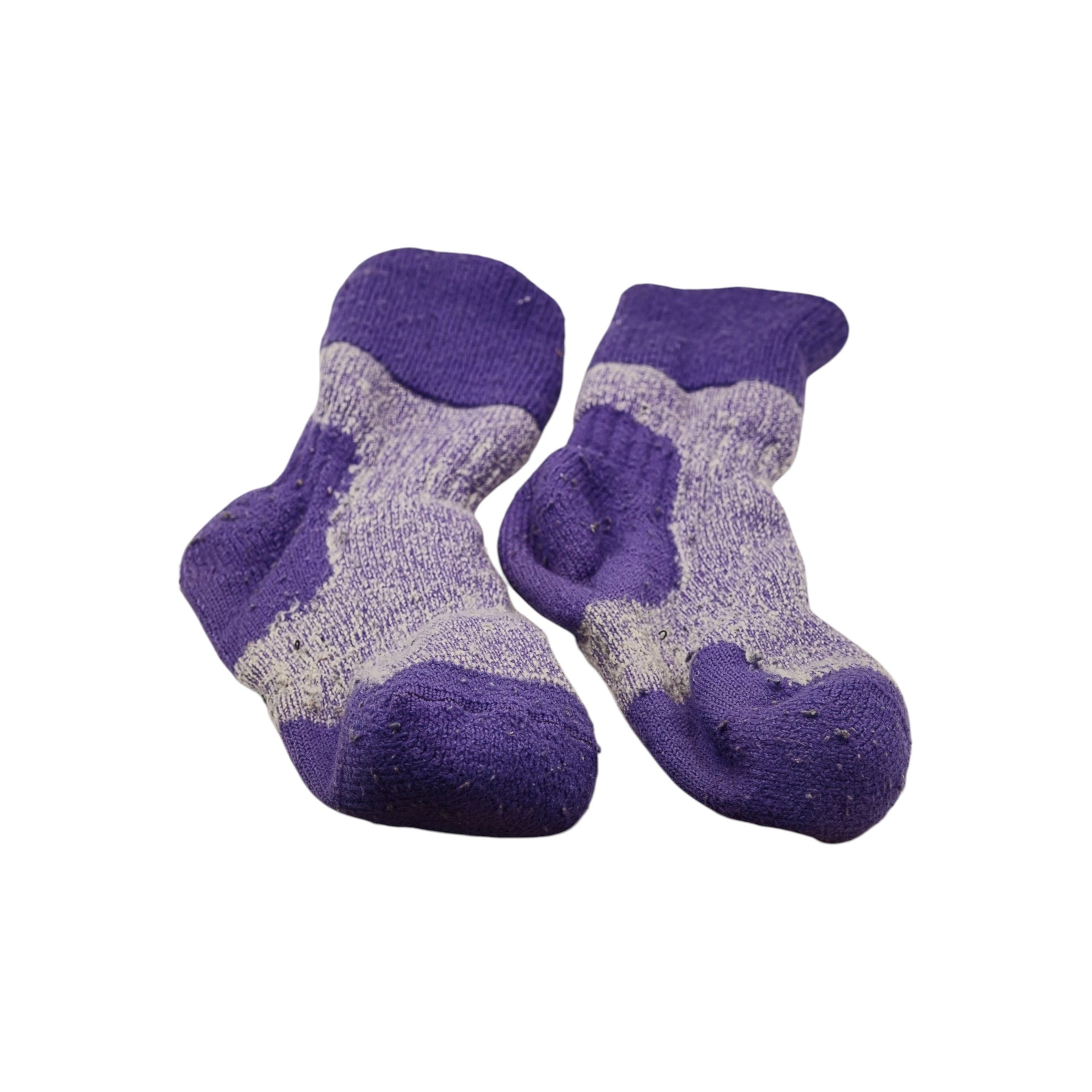 Adult Thermal Ski Socks – Size 8–10 – Purple