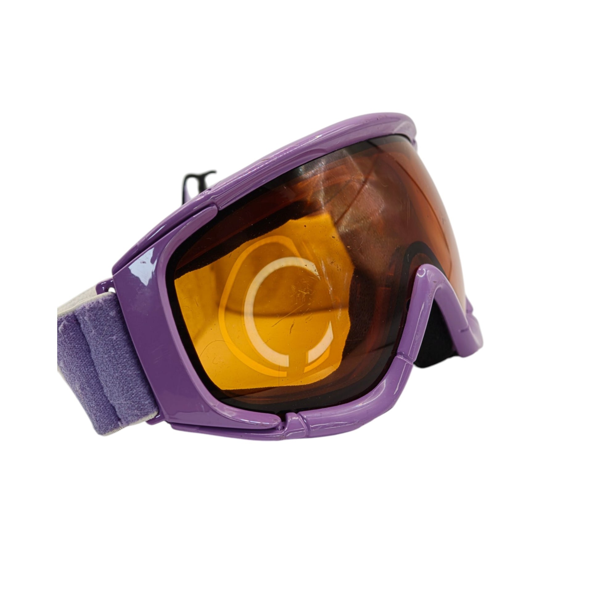 ROJO Ski & Snowboard Goggles – Medium Fit – Purple/Amber