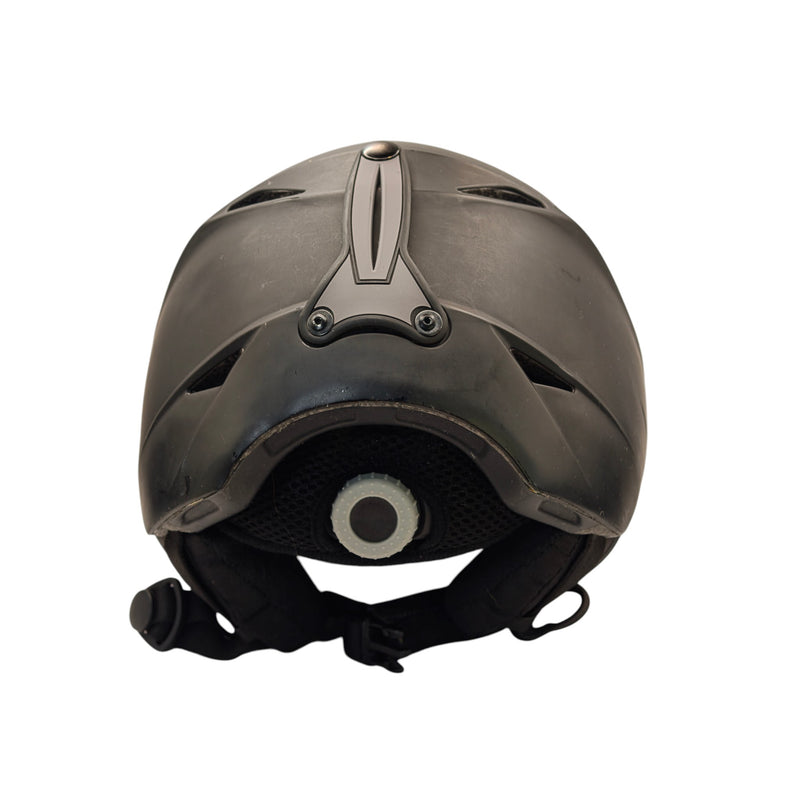 Adult Ski & Snowboard Helmet – Adjustable Size M – Black/Grey