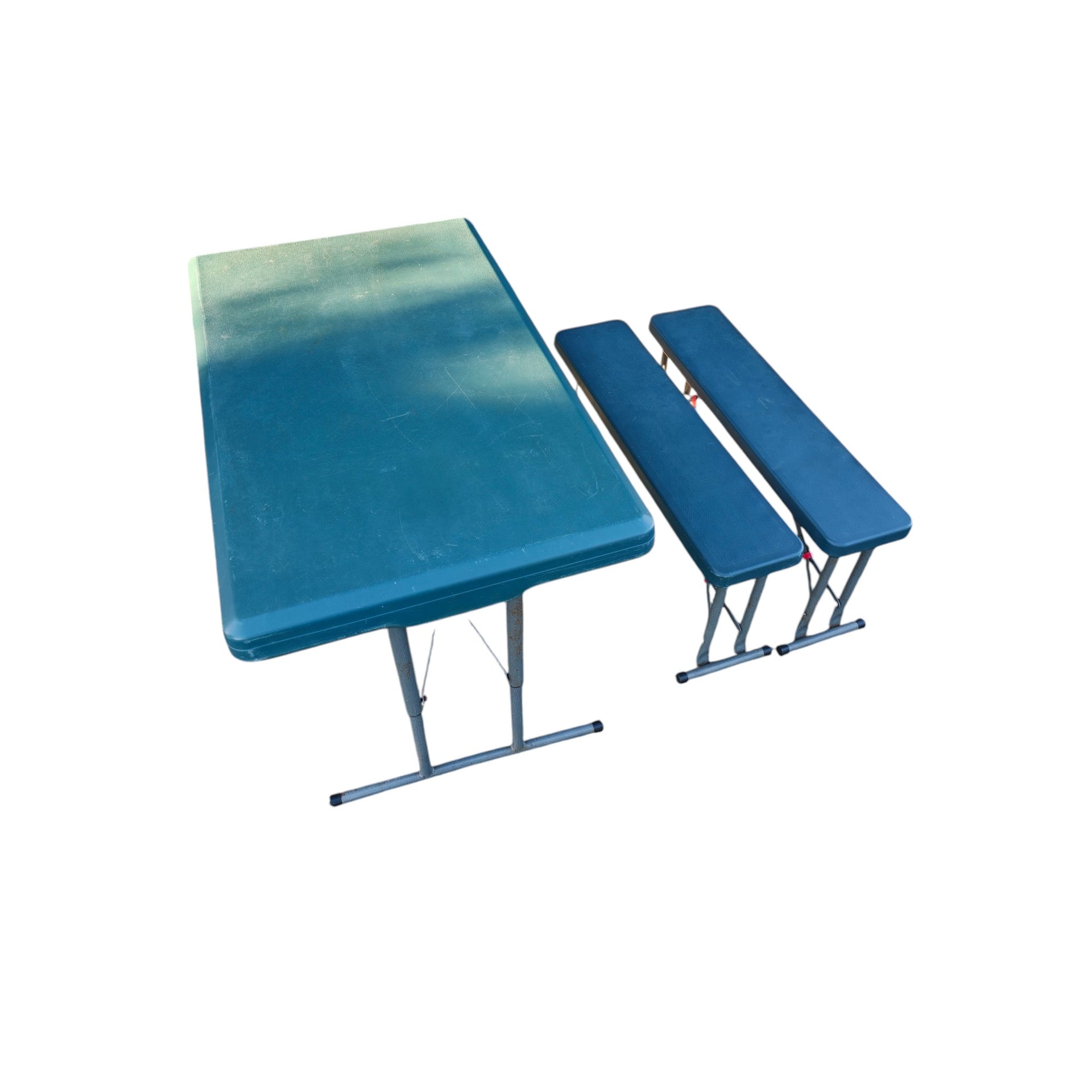 Portable Folding Camping Picnic Table & Bench Set