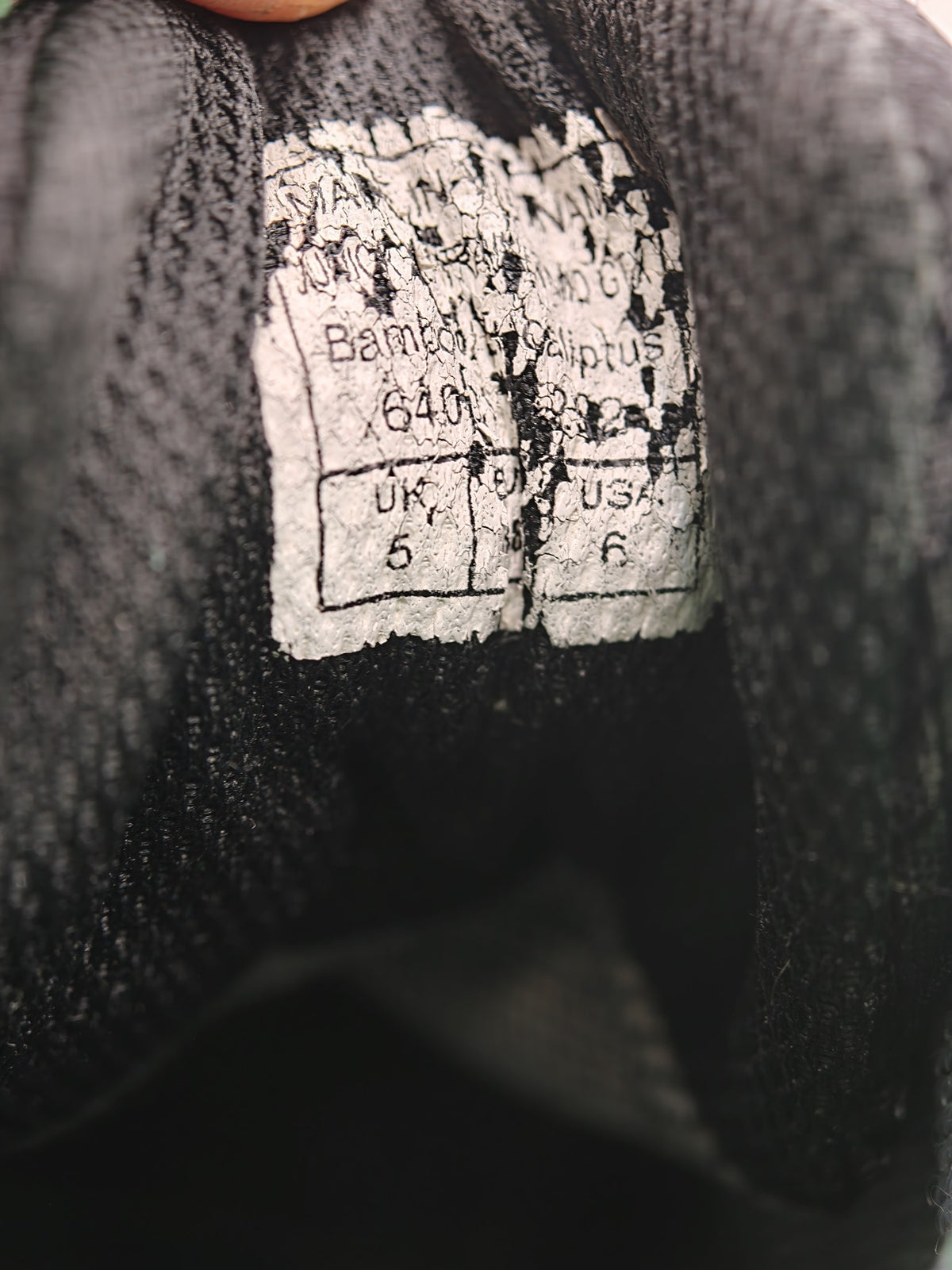 Salewa model and size label