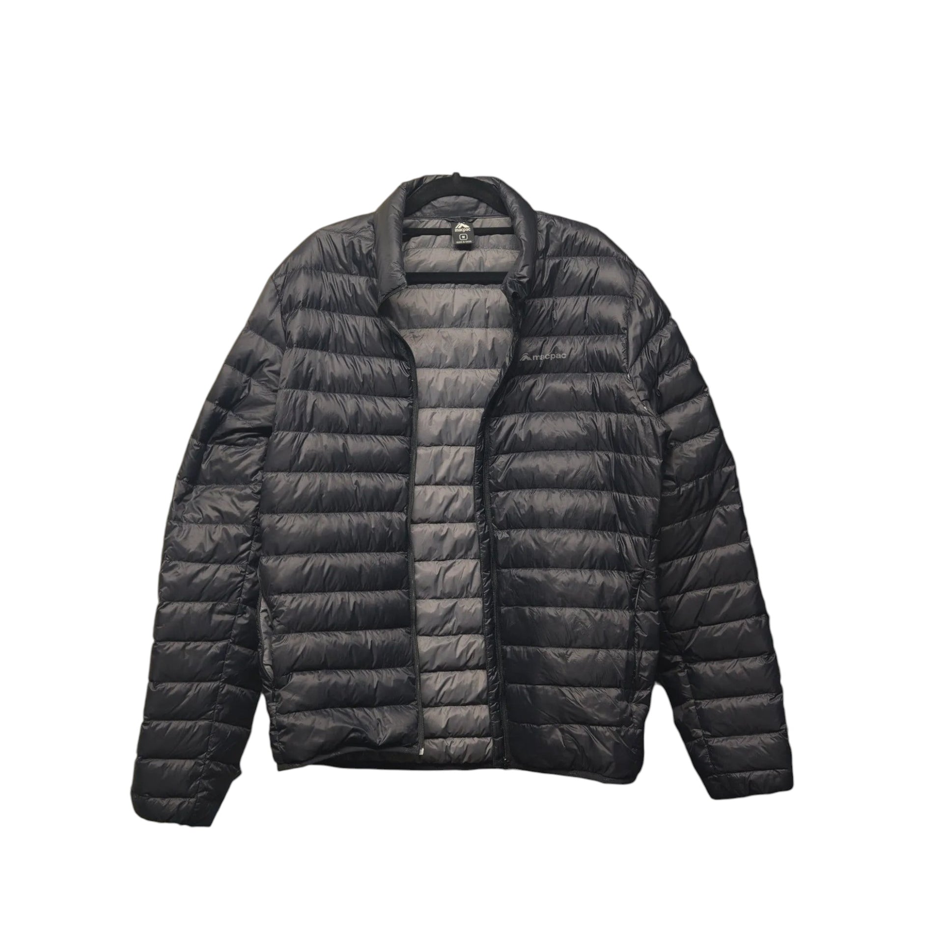 Macpac Black Hooded Puff Jacket – M – photo 2