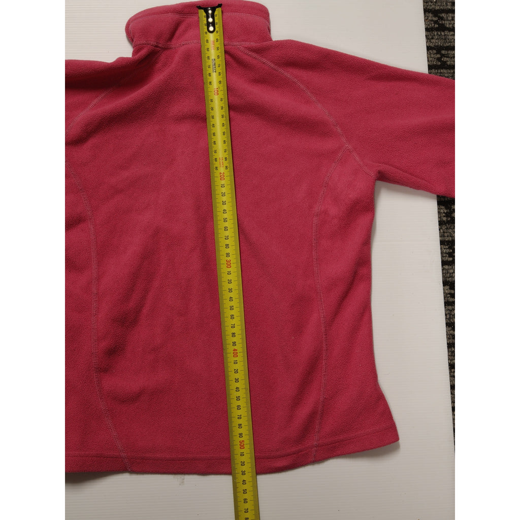 Unbranded Kids’ Pink Half-Zip Fleece – Measurements Shown – photo 6