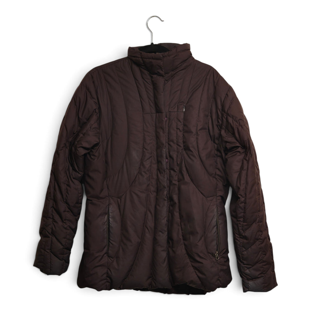 Patagonia quilted jacket reverse view