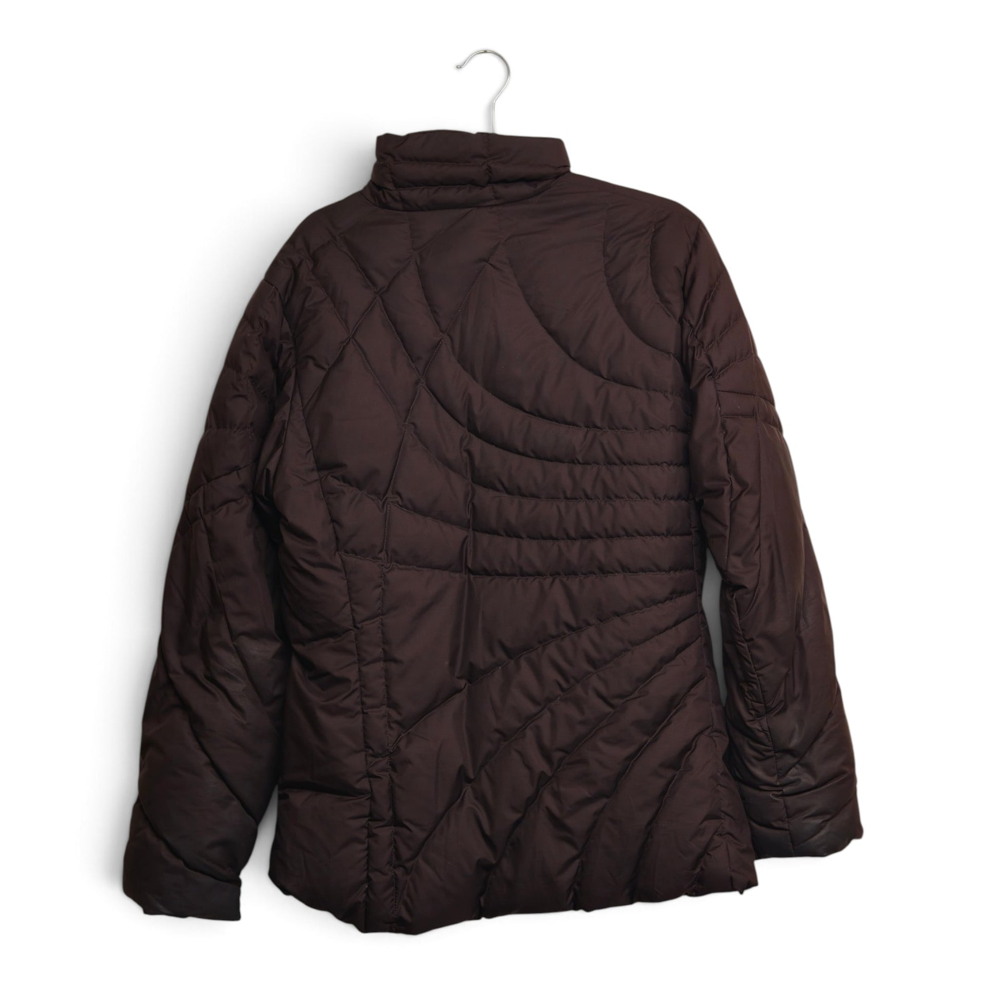 Patagonia quilted jacket close-up