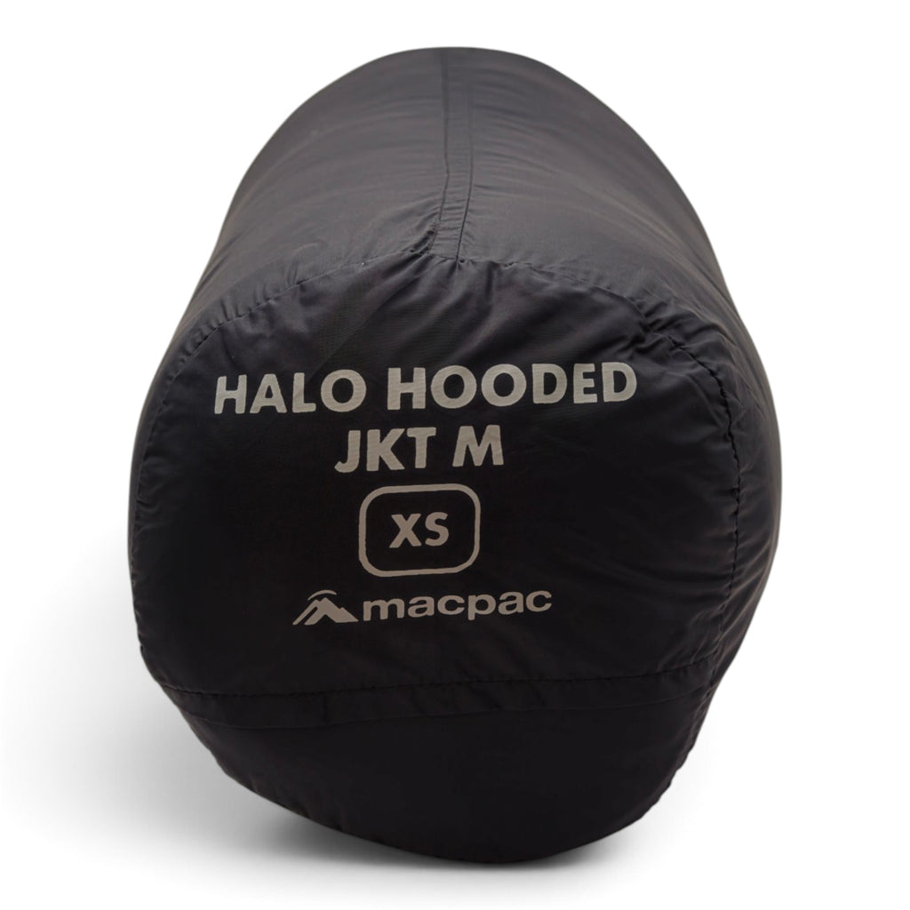 Macpac Halo stuff sack label