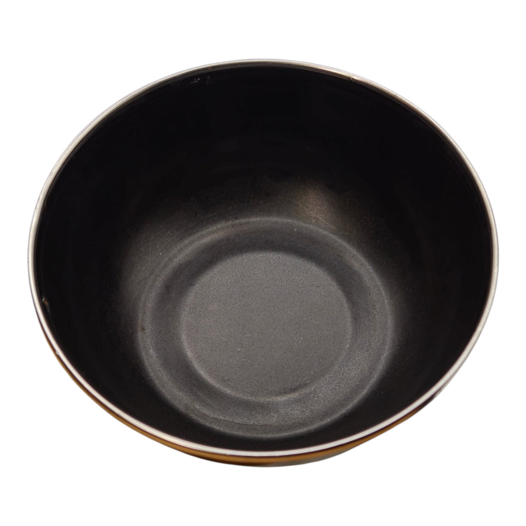 Black Enamel Camping Bowls – Set of 4 - product detail