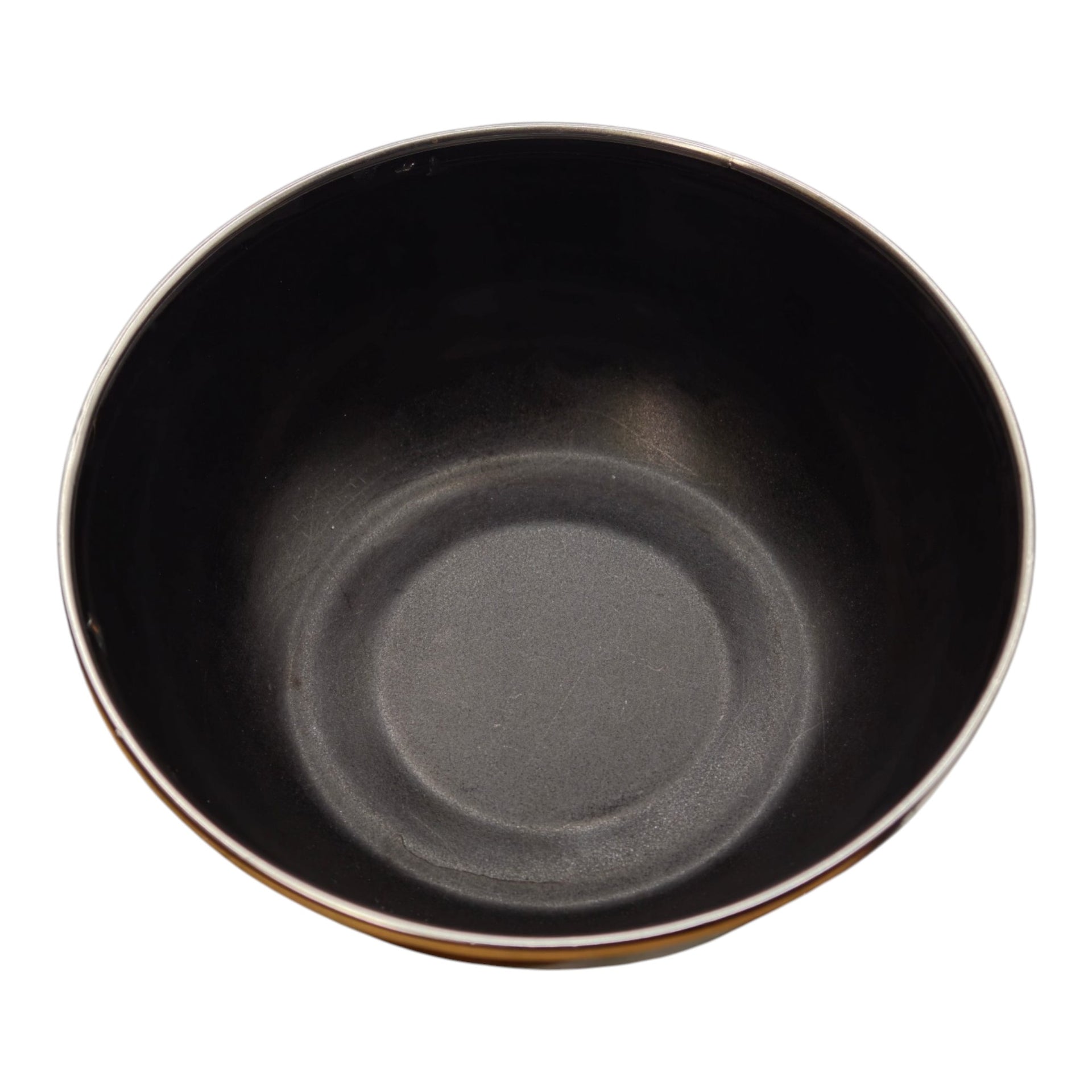 Black Enamel Camping Bowls – Set of 4 - product detail