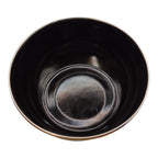 Black Enamel Camping Bowls – Set of 4 - product detail