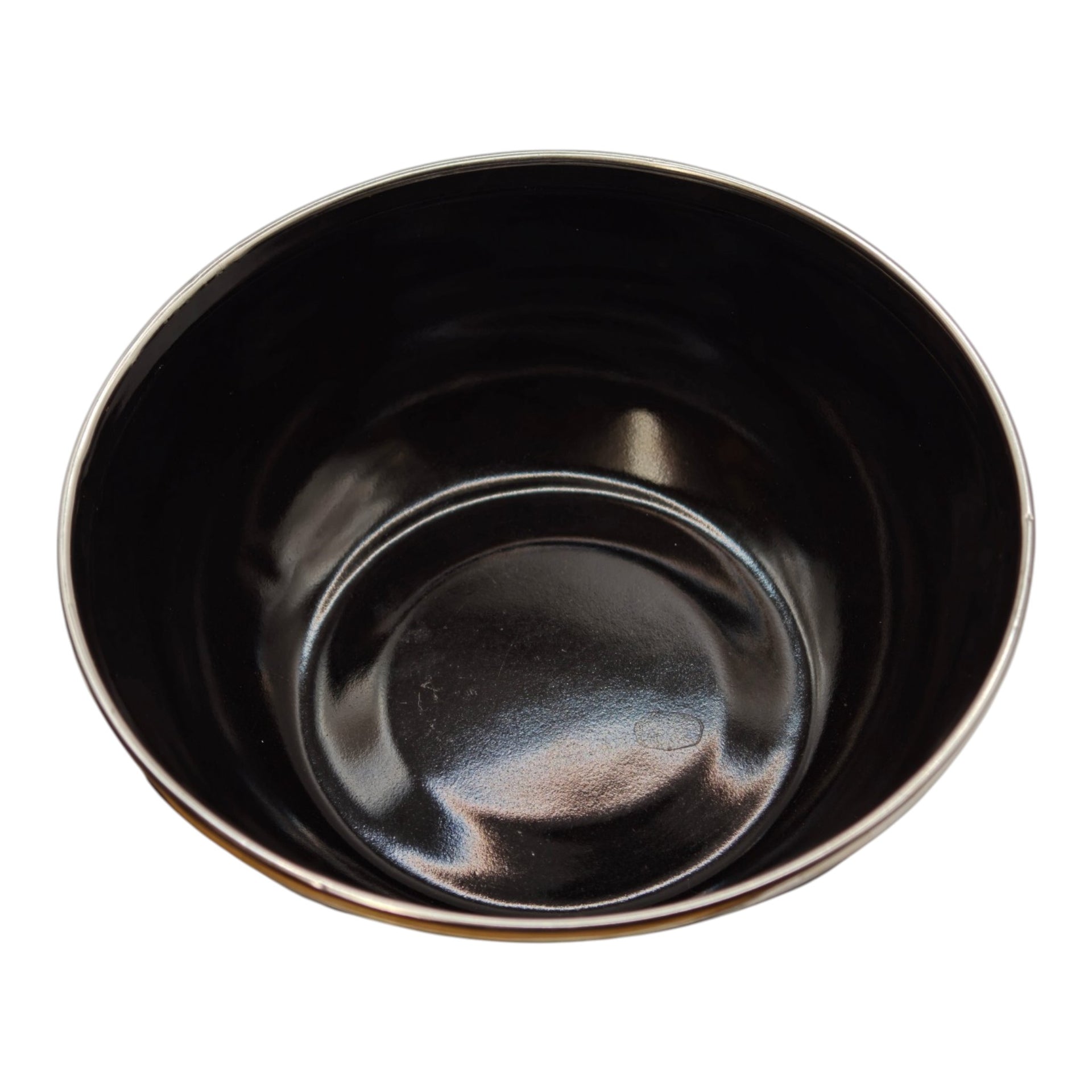 Black Enamel Camping Bowls – Set of 4 - product detail