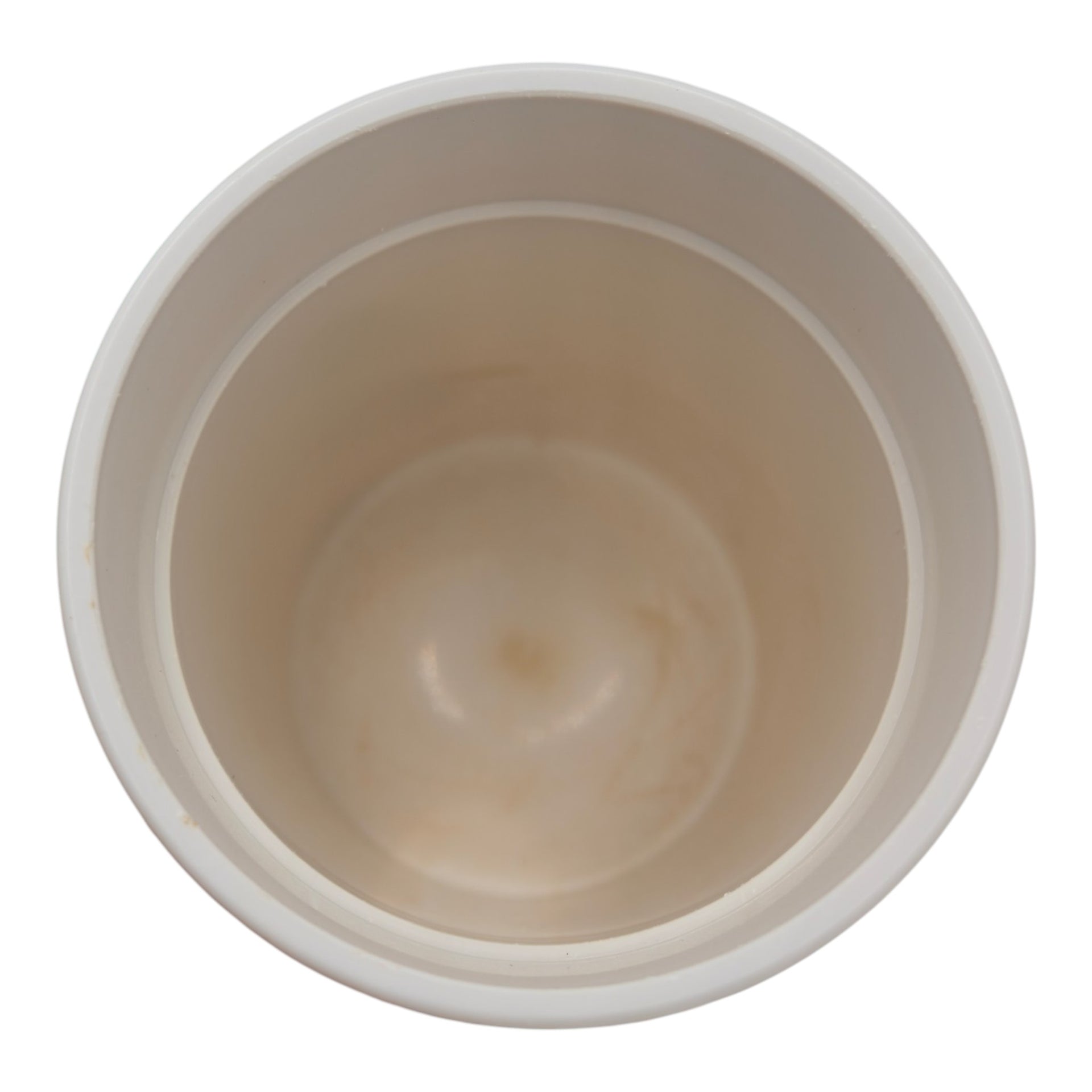 Reusable Travel Cup with Yellow Lid - condition or fault