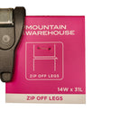 Mountain Warehouse Explorer Zip-Off Trousers – Women's 14 - size label