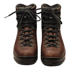 Front view of Scarpa leather hiking boots size 42