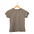 Front view Patagonia Capilene short sleeve top size XS desert brown
