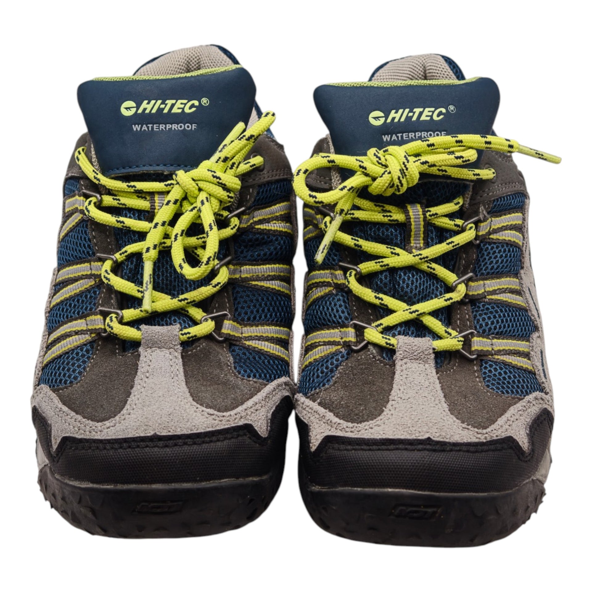 Front view of Hi-Tec Forza Low WP JR waterproof kids hiking shoes