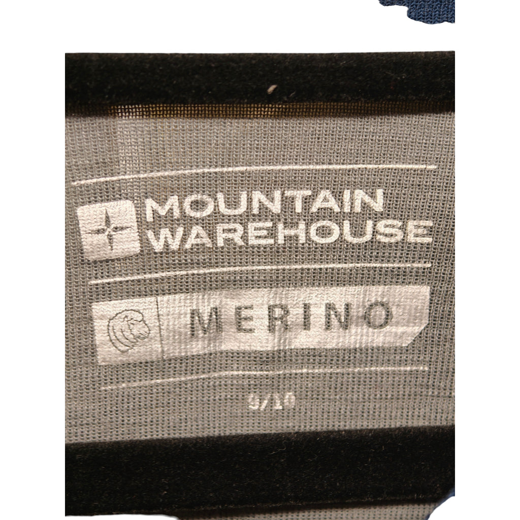Mountain Warehouse Merino fabric and brand label