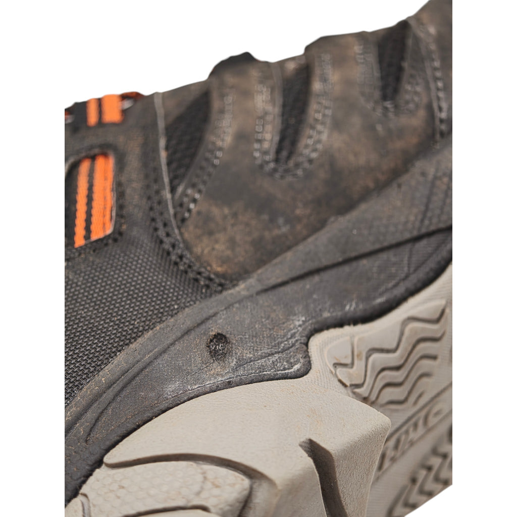 Side angle view of Hi-Tec hiking shoes