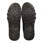 Soles of Hi-Tec Trailstone WP hiking boots showing tread and wear