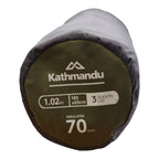 Kathmandu Insulated Self-Inflating Mat 185 x 65 x 7 cm - model label