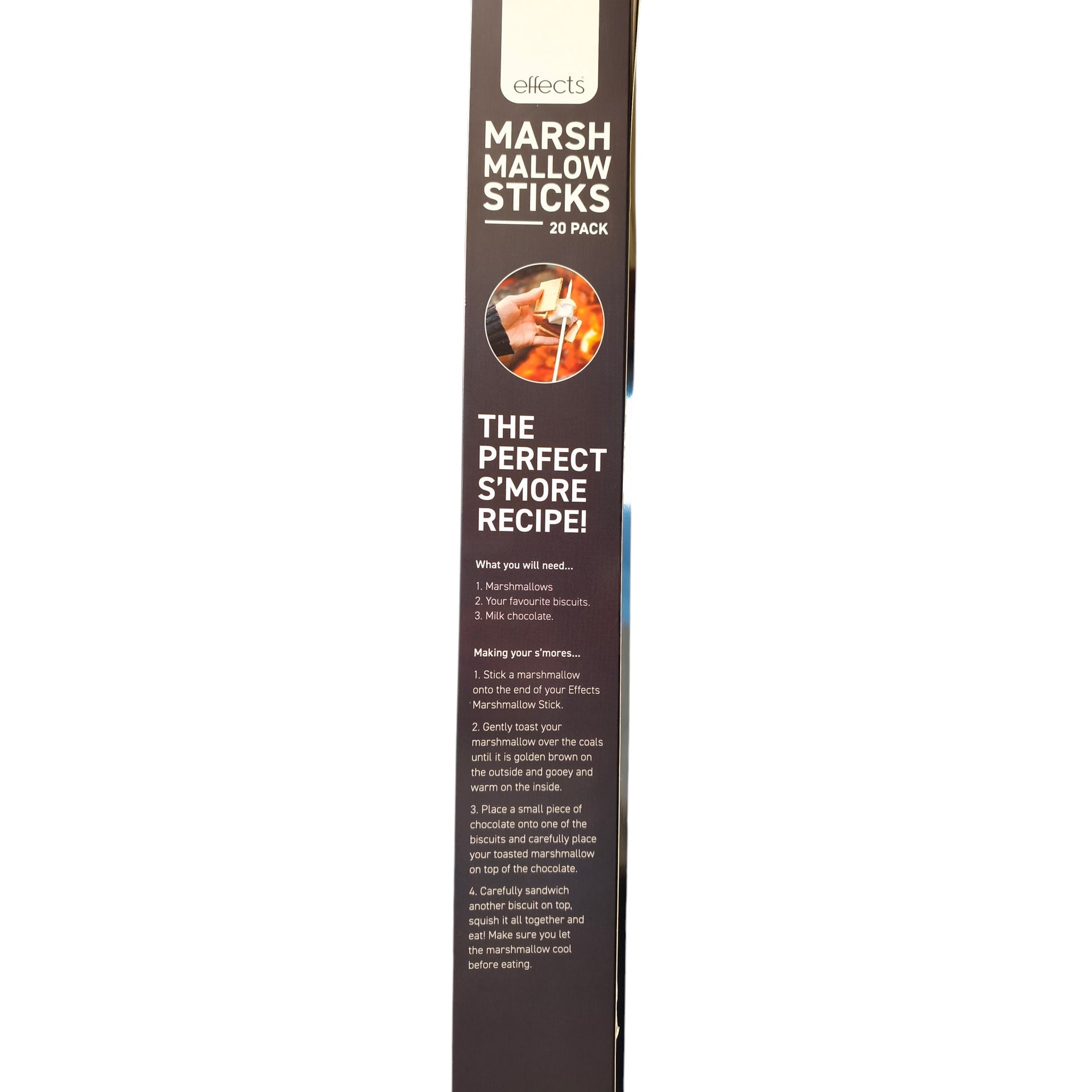 Effects Bamboo Marshmallow Sticks 100 cm - 20 Pack - product detail
