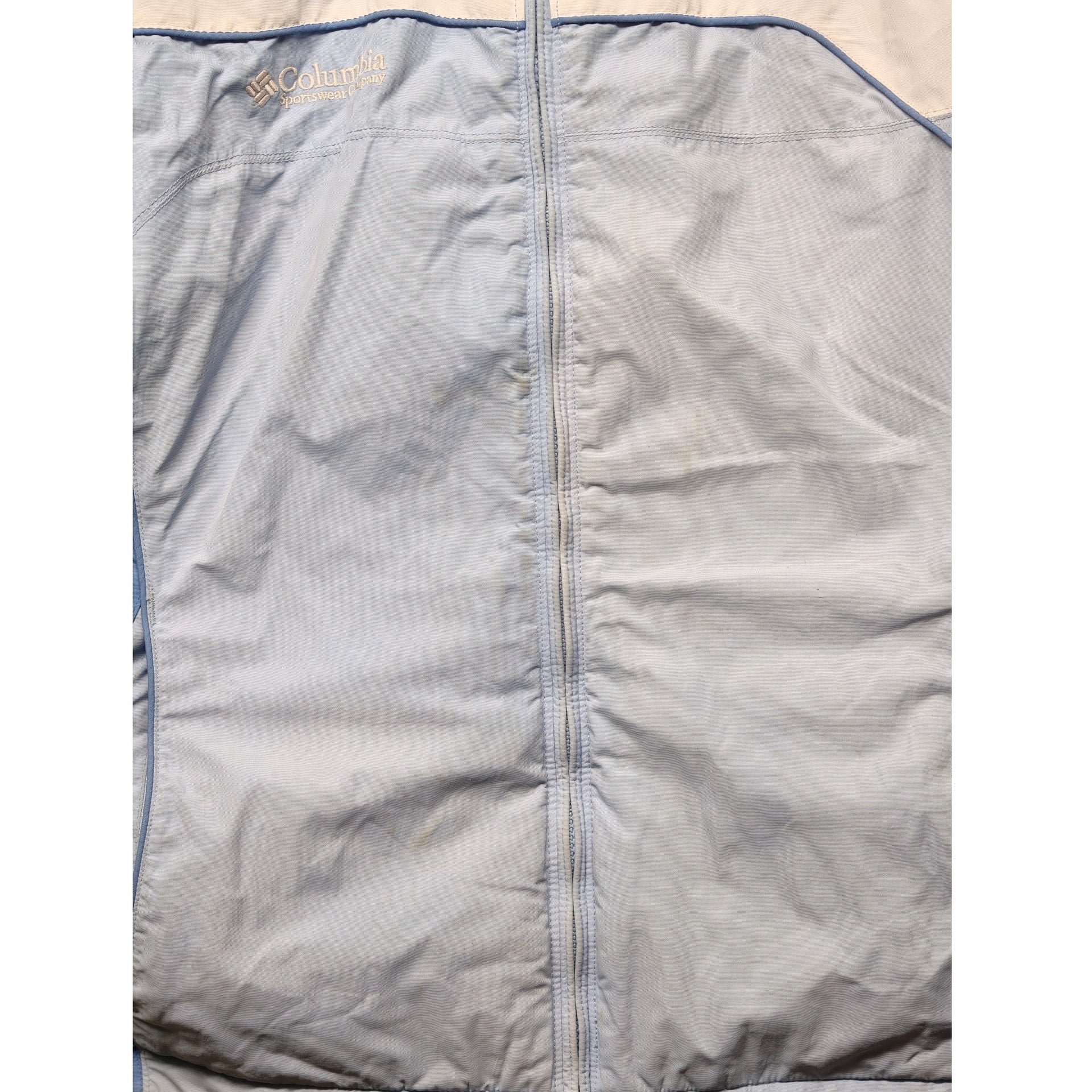Columbia Hooded Outdoor Jacket - Grey and Blue - product detail