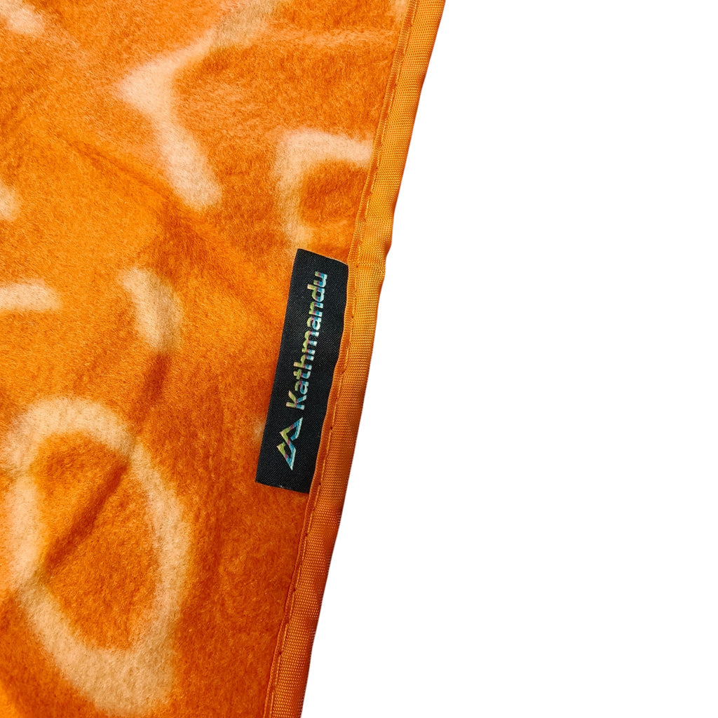 Kathmandu Outdoor Picnic Blanket - Orange - model label