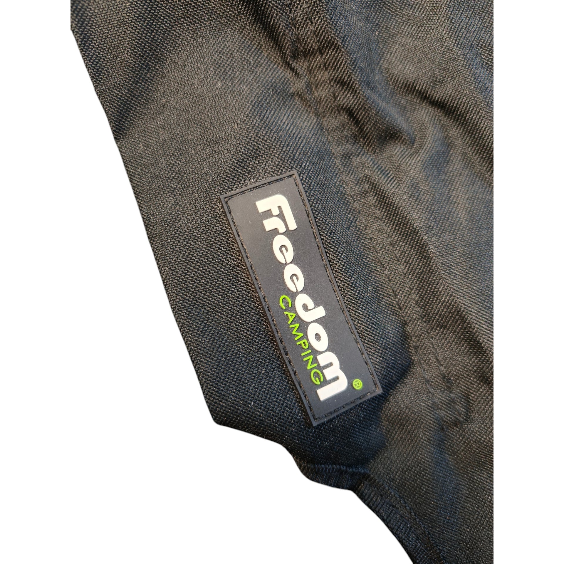 Freedom Camping Folding Camp Stretcher - model label