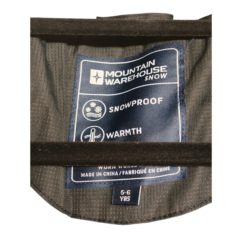 Mountain Warehouse Kids Snowproof Jacket - Age 5-6 - model label