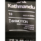 Kathmandu driMOTION Cycling Jersey - Size 10 - model label