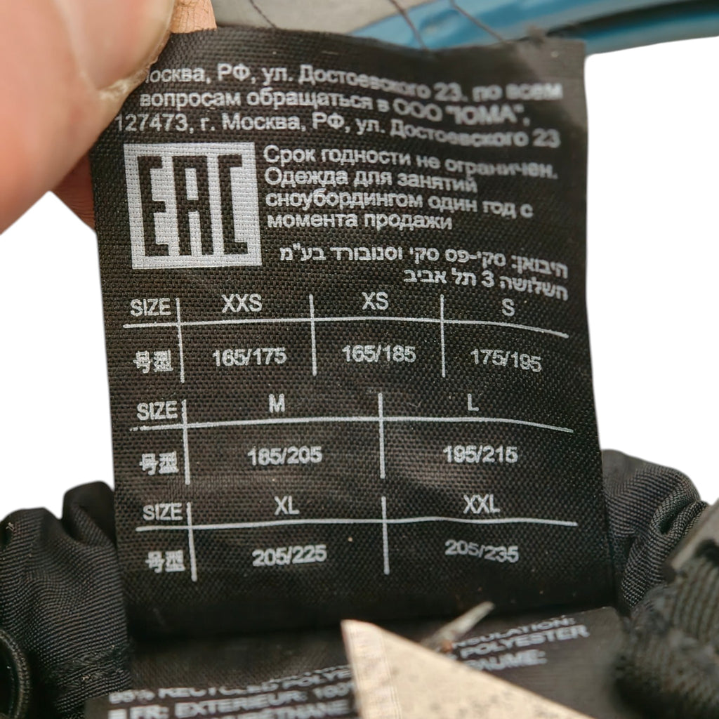 Burton Insulated Snow Gloves - XL - size label