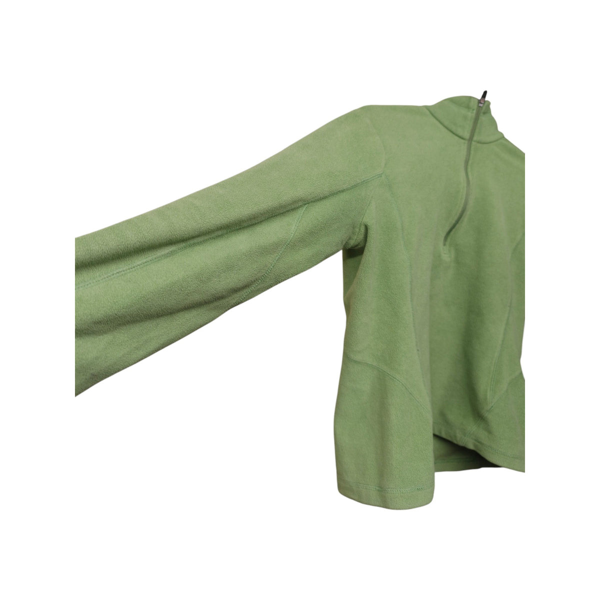 Kathmandu Women's Half-Zip Fleece - Labelled 8 - Lime Green - actual item photo 4