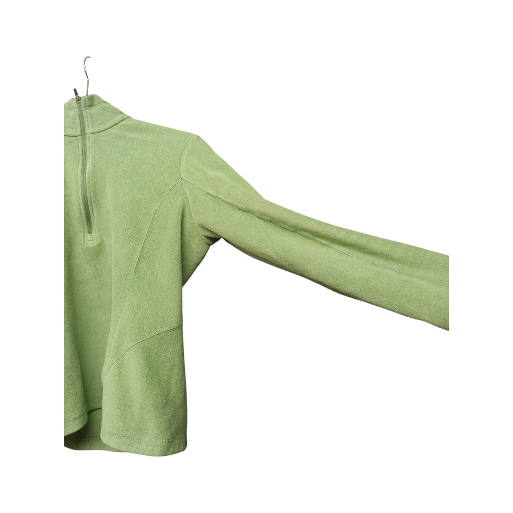 Kathmandu Women's Half-Zip Fleece - Labelled 8 - Lime Green - actual item photo 5