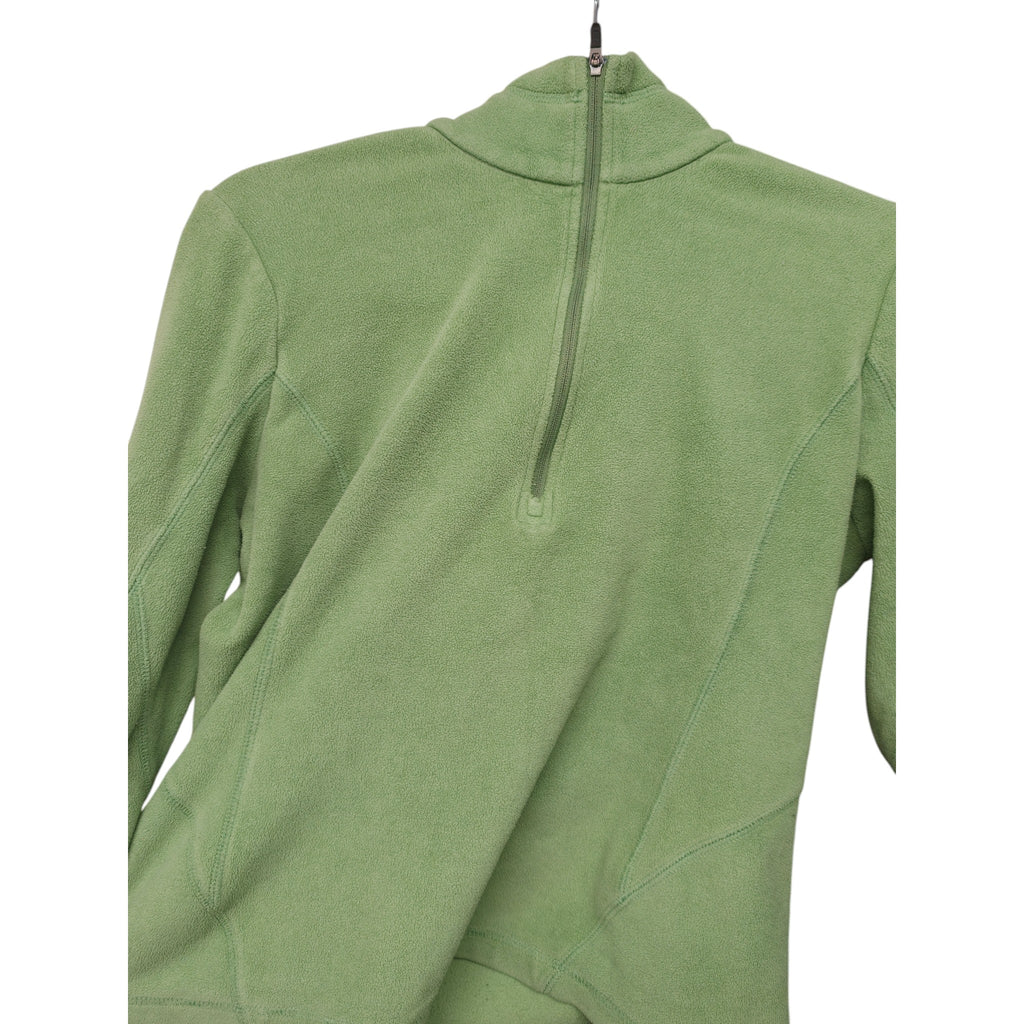 Kathmandu Women's Half-Zip Fleece - Labelled 8 - Lime Green - actual item photo 6