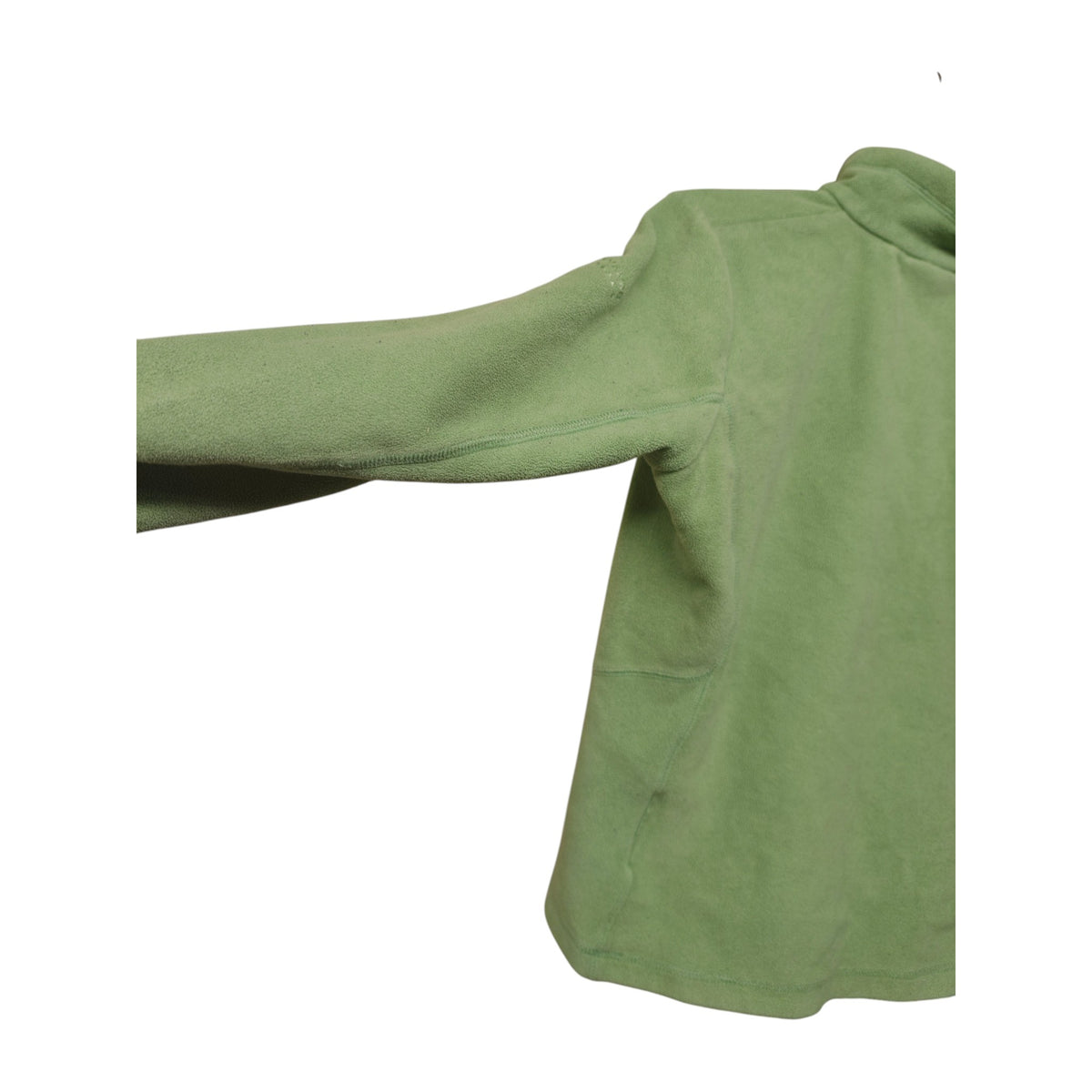Kathmandu Women's Half-Zip Fleece - Labelled 8 - Lime Green - actual item photo 8
