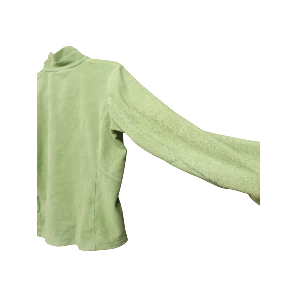 Kathmandu Women's Half-Zip Fleece - Labelled 8 - Lime Green - actual item photo 9