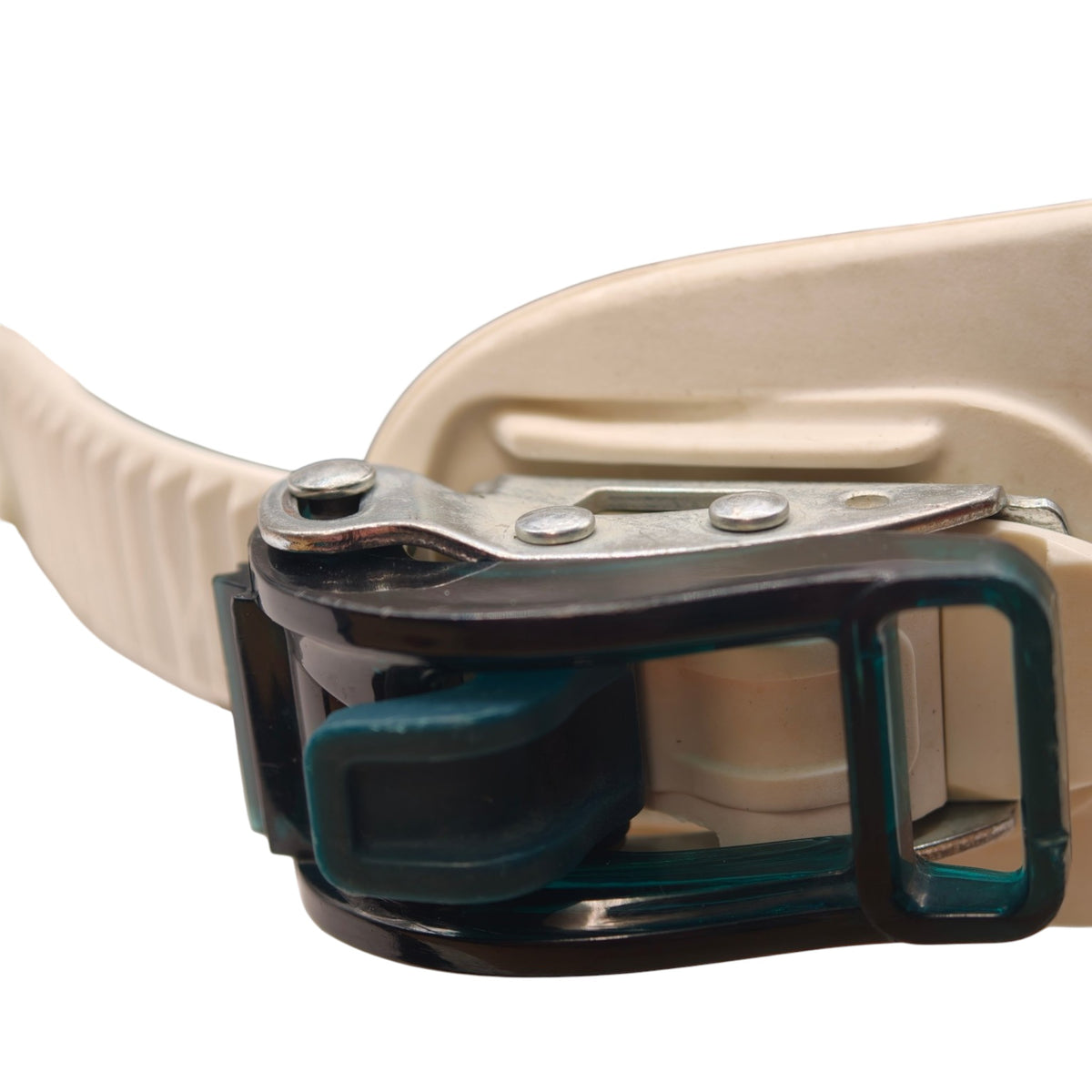 Salomon Spell Snowboard Bindings - White and Teal – actual item photo 4