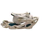 Salomon Spell Snowboard Bindings - White and Teal – actual item photo 7