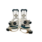 Salomon Spell Snowboard Bindings - White and Teal – actual item photo 1