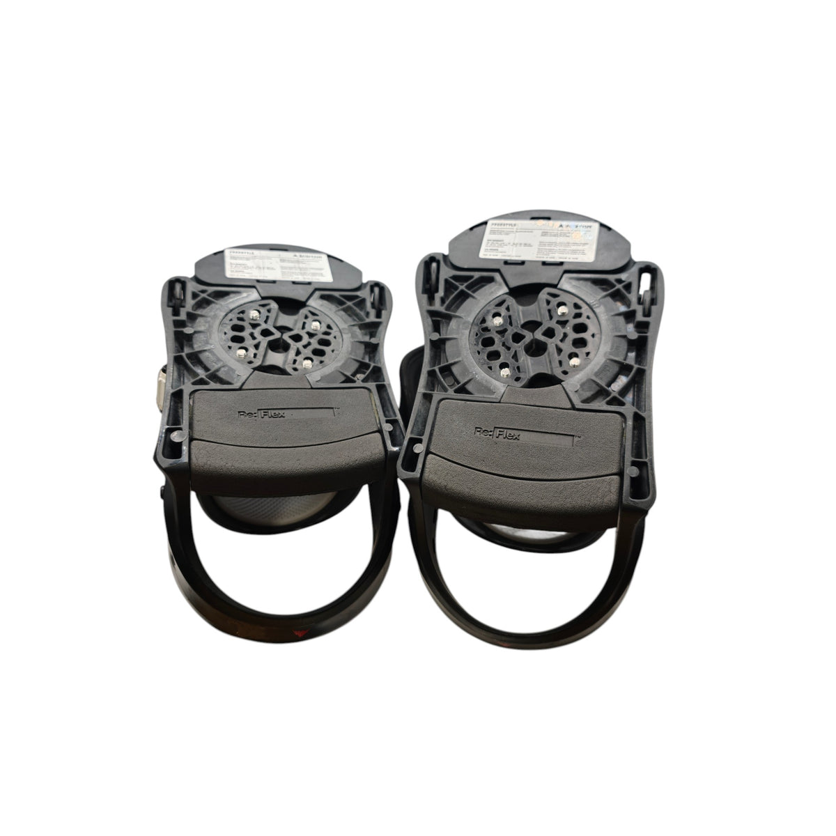 Burton Freestyle Re:Flex Snowboard Bindings - Black and Grey – actual item photo 2