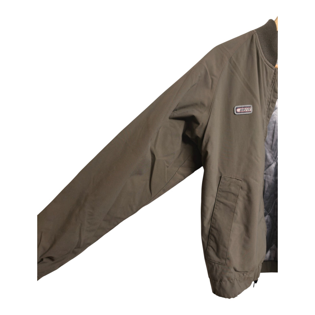 Burton Biolite Women's Insulated Bomber Jacket - S - Olive - actual item photo 4