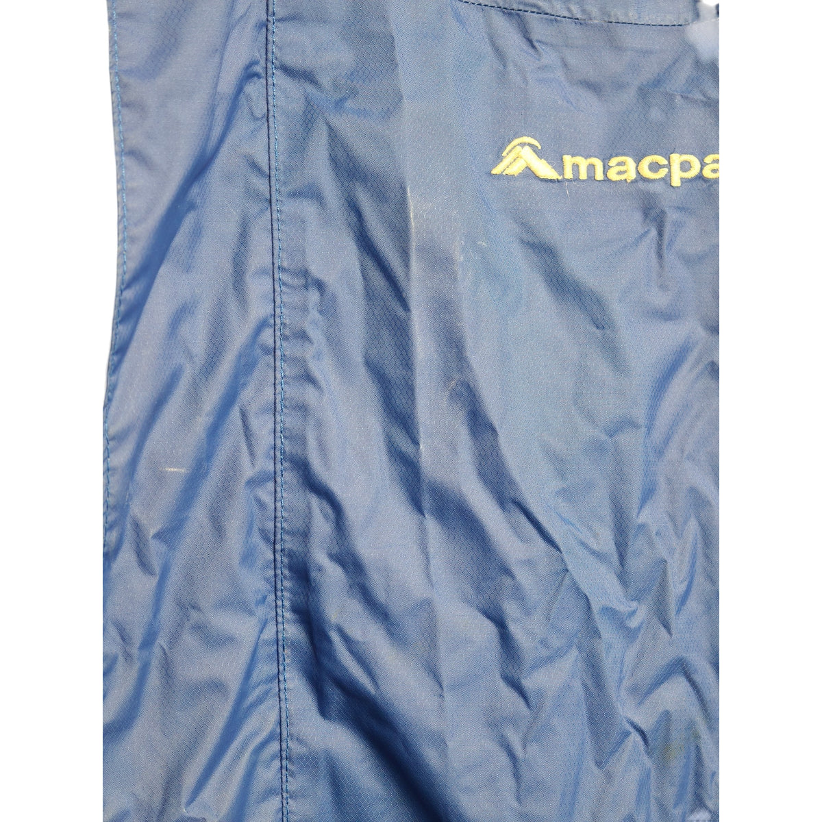 Macpac Men's Hooded Shell Jacket - S - Blue - Needs Reproofing - actual item photo 7