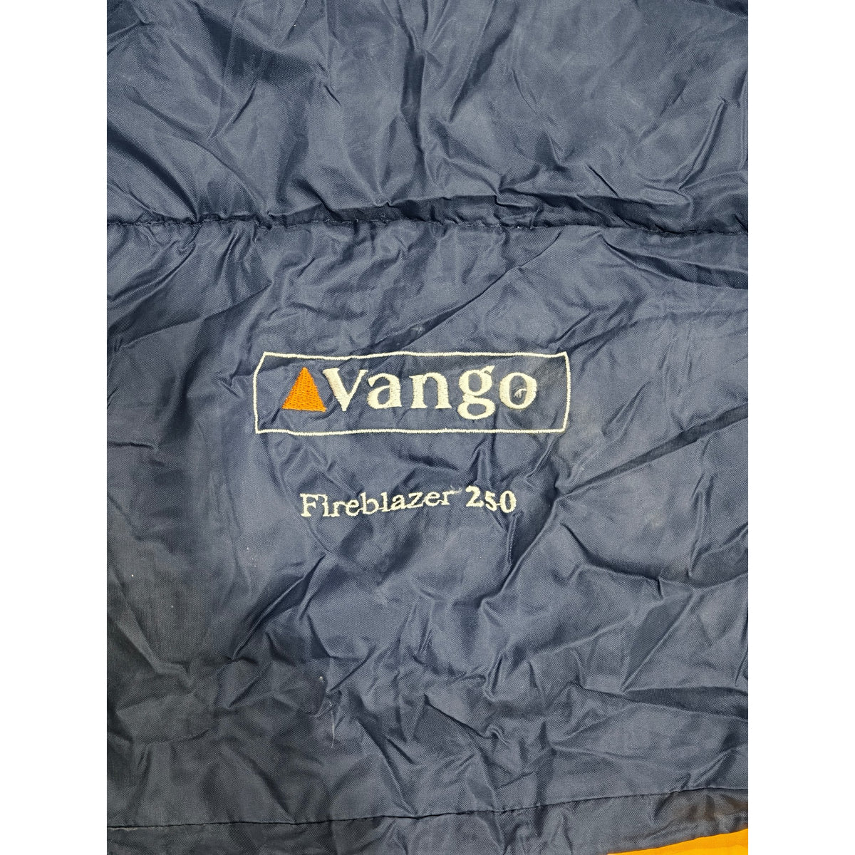 Vango Fireblazer 250 Sleeping Bag - Blue/Orange - Stained - actual item photo 10