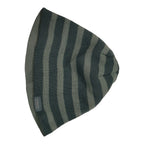 Kathmandu Striped Knit Beanie - Dark Green - actual item photo 1