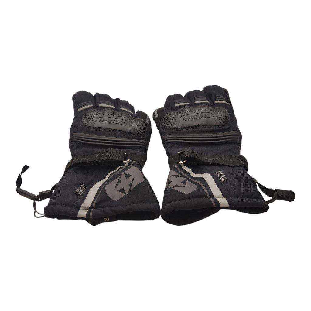 Oxford Montreal 4.0 Motorcycle Gloves - M - Black - actual item photo 1